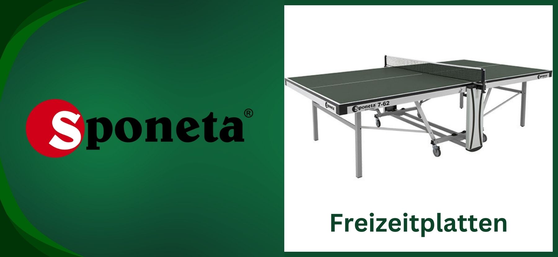 Mesa de tenis de mesa Sponeta