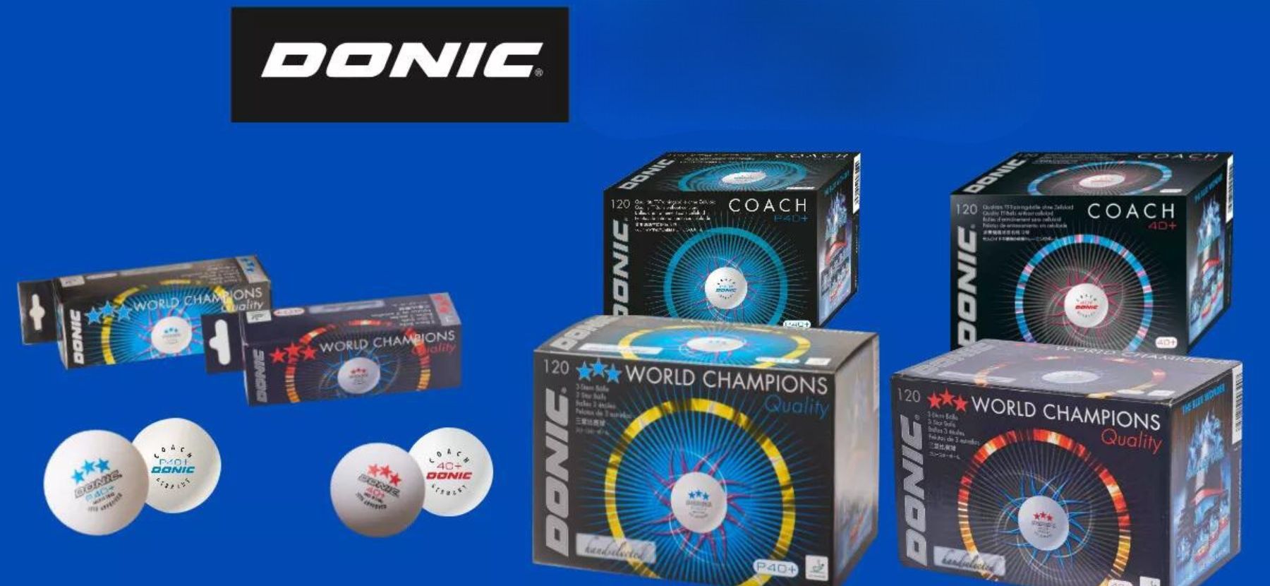 Donic Table Tennis Balls