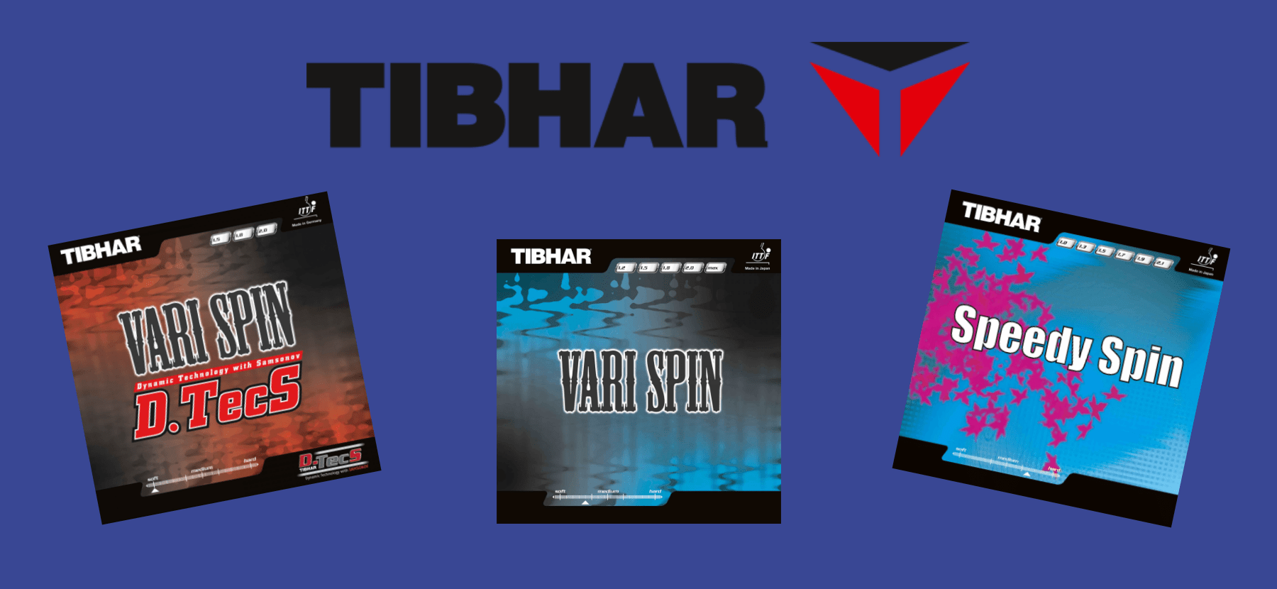 Tibhar X Spin Rubbers