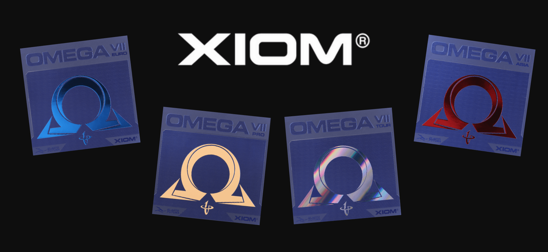 Xiom Omega VII Rubbers