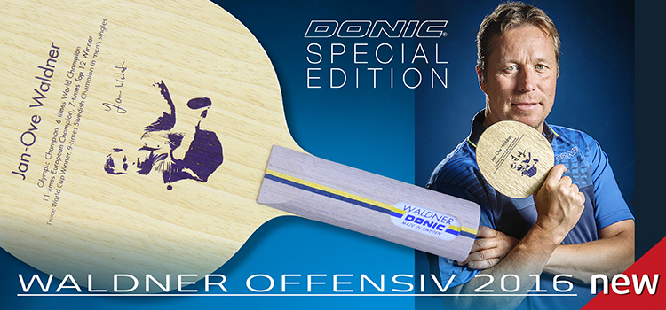 Donic Waldner Offensiv 2016 Einführungsangebot