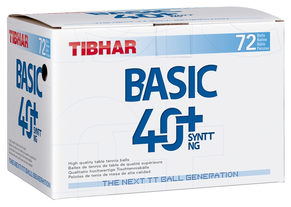 Tibhar Basic Syntt NG 40+ - 72 Pack