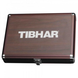 Tibhar Schlägerkoffer Alum Cube Premium II Holz