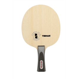 Tibhar Drinkhall Powerspin Carbon - besonders gerade Ansicht des Holzes