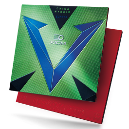 Xiom Vega Europe H - Produktbild mit Belag und Verpackung