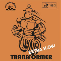 Der Materialspezialist Transformer Extra Slow - Verpackung und Produkt zusammen im Bild