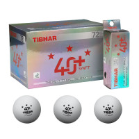 Tibhar Syntt 40+ ★★★ - Boxen und drei Bälle