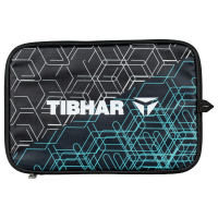 Tibhar Sol Rectangular Bat Case, Black/Turquoise