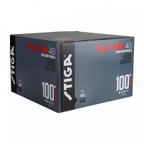 Stiga Perform 3-Star ABS 100-Pack (Plastic Ball with Seam, ABS Technology)