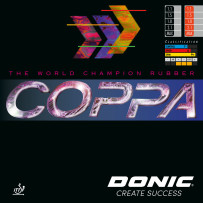 Donic Coppa - Table tennis rubber for the Allrounder	