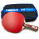 Allround Premium Spin - Racket lies diagonally in front of double cover