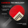 Donic Waldner 5000 Carbon - Demonstration of carbon technology
