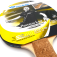 Donic Schildkröt Persson 500 - bird's eye view directly above the racket with additional information