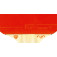 Tibhar Fun Orange Edition - The transition from rubber to handle can be seen here