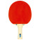 Tibhar Fun Samsonov - red side of the racket from a frontal perspective