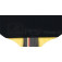Tibhar Rookie Jorgic - Connection between handle and rubber on the back is shown