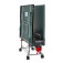Sponeta S 3-46 e - green colour, both table sides folded up