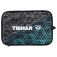 Tibhar Sol Rectangular Bat Case, Black/Turquoise
