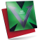 Xiom Vega Pro H - Produktbild mit Belag und Verpackung