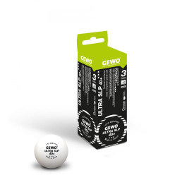 Gewo Ultra SLP - eine 3er-Packung inklusive einem Ball abgelichtet