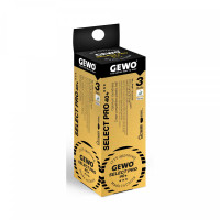 Gewo Select Pro 40+*** - 3-er Packung der Bälle hingestellt