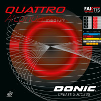Donic Quattro A'Conda Medium - Packung & Inhalt im Detail