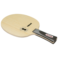 Tibhar Drinkhall Powerspin Carbon - Holz mit einem verdrehten Winkel eingefangen