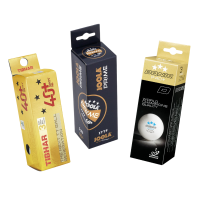 Plastikball Testset 3 - 3 Ballarten mit Naht und ABS Technik