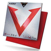 Xiom Vega Asia DF - Produktbild mit Belag und Verpackung