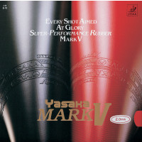 Yasaka Mark V - Präsentationsbild von Produkt mit Verpackung