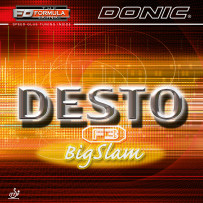 Donic Desto F3 Big Slam goma de tenis de mesa - Nuestra recomendación para el estilo allround plus