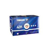 Tibhar Syntt NG 40+ *** (Pelota de plástico con costura, tecnología ABS, embalaje azul), paquete de 72	