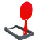 Raqueta de tenis de mesa tipo flip desempaquetada