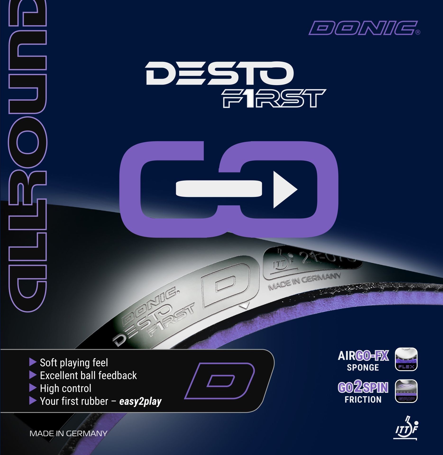 Professional Table Tennis Racket Rubber